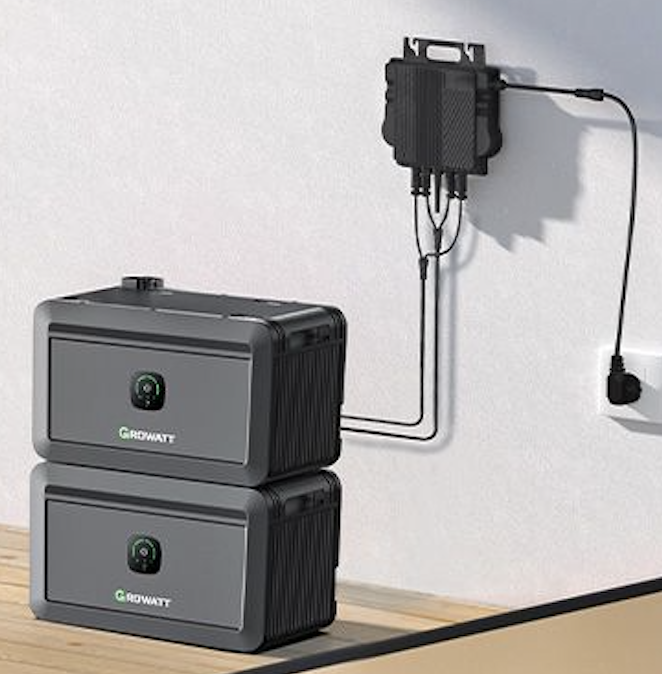 Growatt 890Wp Balkonkraftwerk Set mit 2048Wh LiFePO4 Speicher – Bild 13