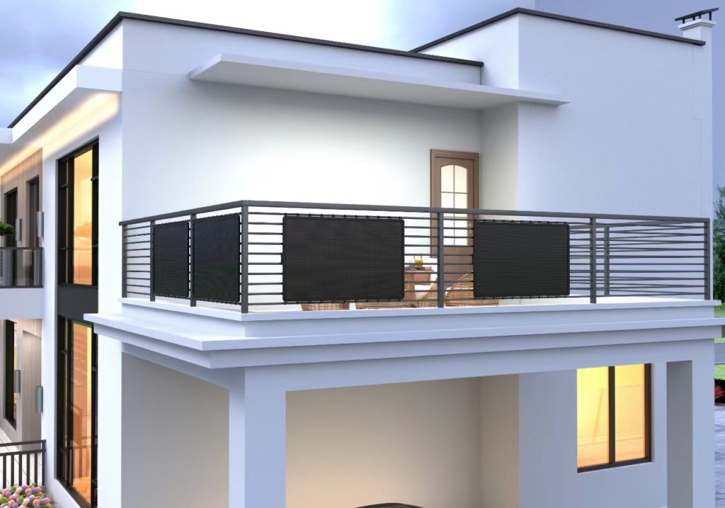 VOLTIMA Balcony Semi-Flex BSF150 Solarmodul 150 Watt Monokristallin – Bild 3