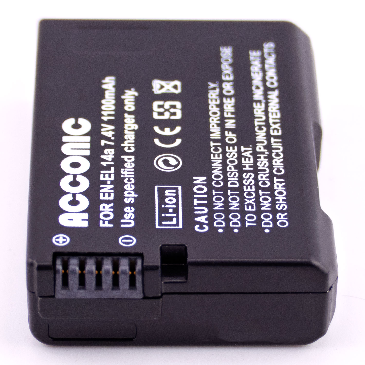 Acconic Photon Series EN-EL14a Ersatz Akku für  Nikon EN-EL14a CoolPix P7000 P7100 – Bild 4