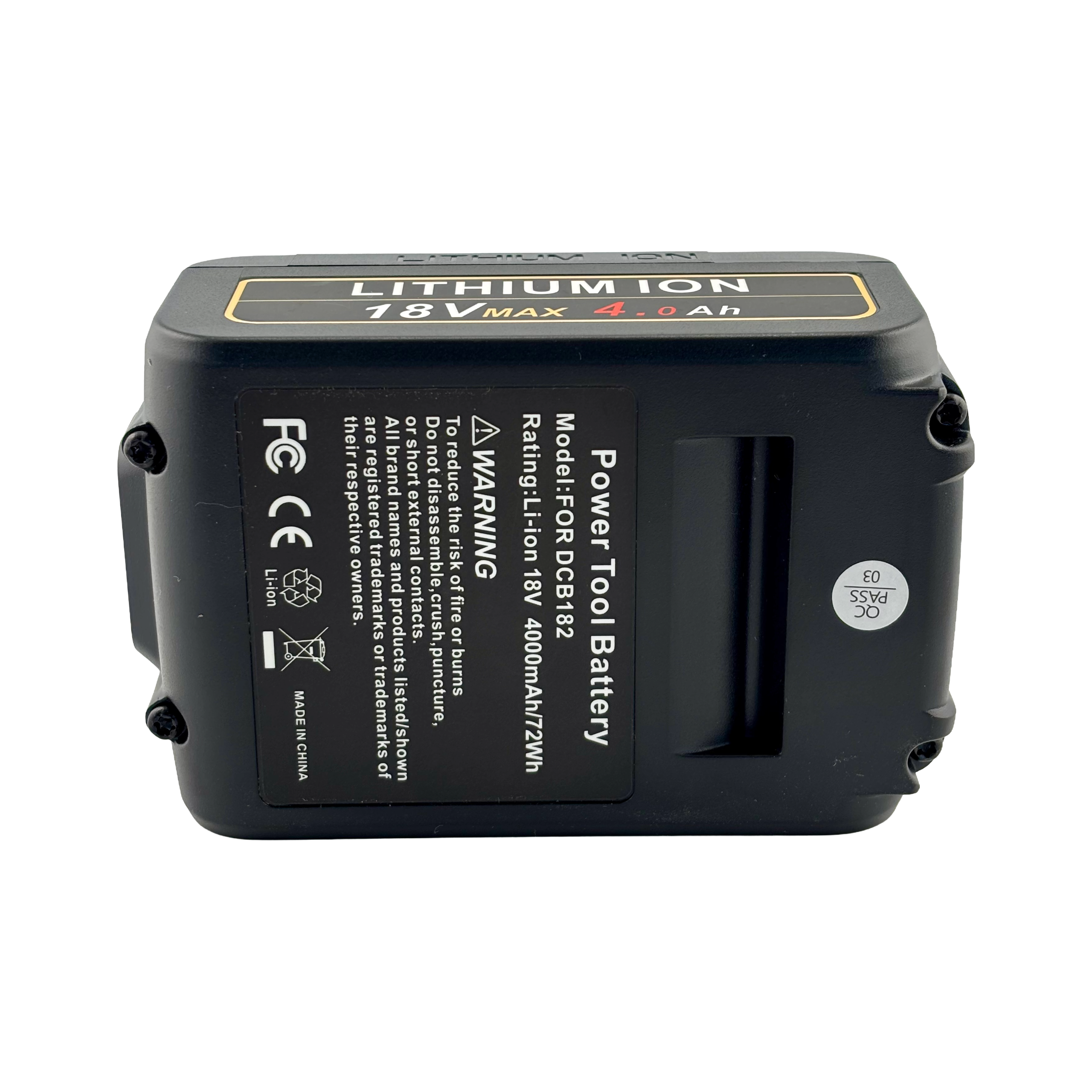 Acconic Werkzeug Akku für Dewalt DCB182 18V 4.0Ah – Bild 5
