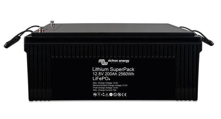Victron Lithium SuperPack – LiFePO4 Batterie 12.8V 200Ah