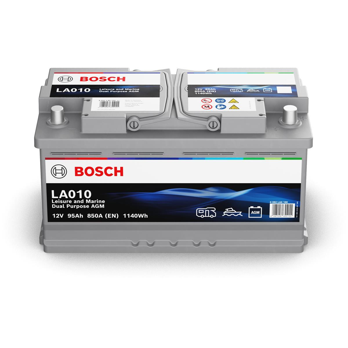 Bosch LA010 95Ah AGM Dual Batterie