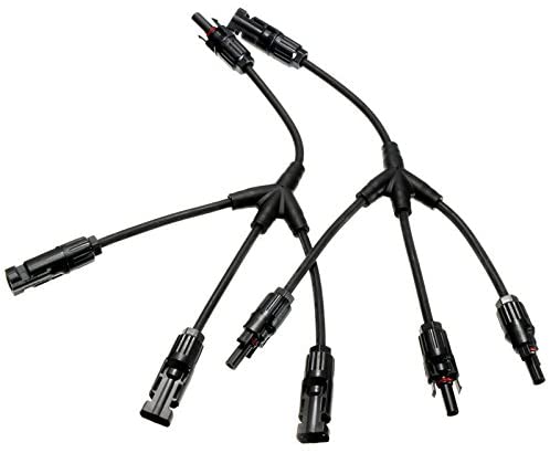 Voltima Solar-Verbindungsadapter für 4-6mm² Solarkabel 3auf1 MC Typ 4