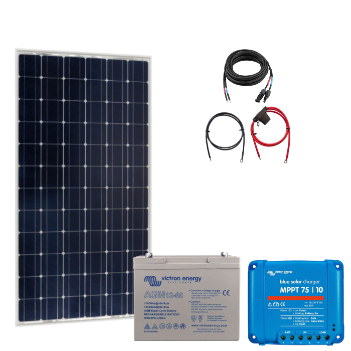 Victron Solaranlage Basic-Set SMALL - mit AGM Batterie