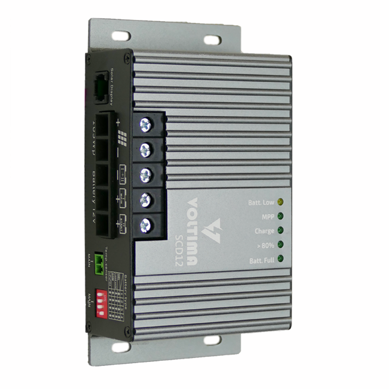 VOLTIMA SCD12 MPPT Solar-Laderegler Dual 12V 165Wp 50V 12A