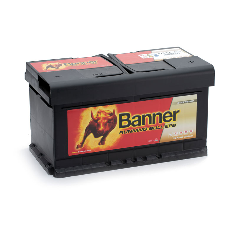 Banner 575 12 Running Bull EFB Autobatterie 75Ah 575 500 073