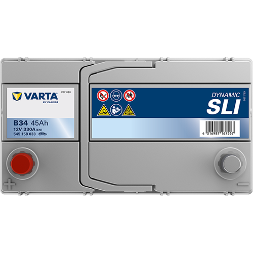 Varta B34 Dynamic SLI 545 158 033 Autobatterie 45Ah (Blue Dynamic) – Bild 5