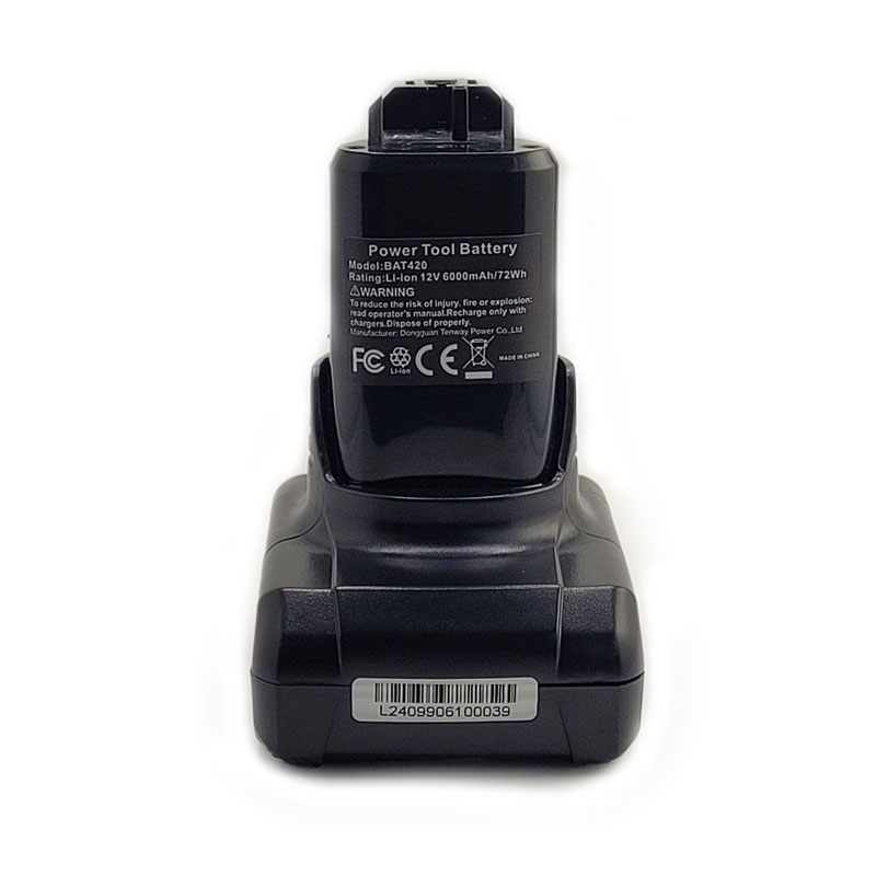 Acconic Werkzeug Akku für Bosch BAT420, GBA 12V 30, D-70745 2607336013 26073360 12V 6.0 Ah – Bild 4