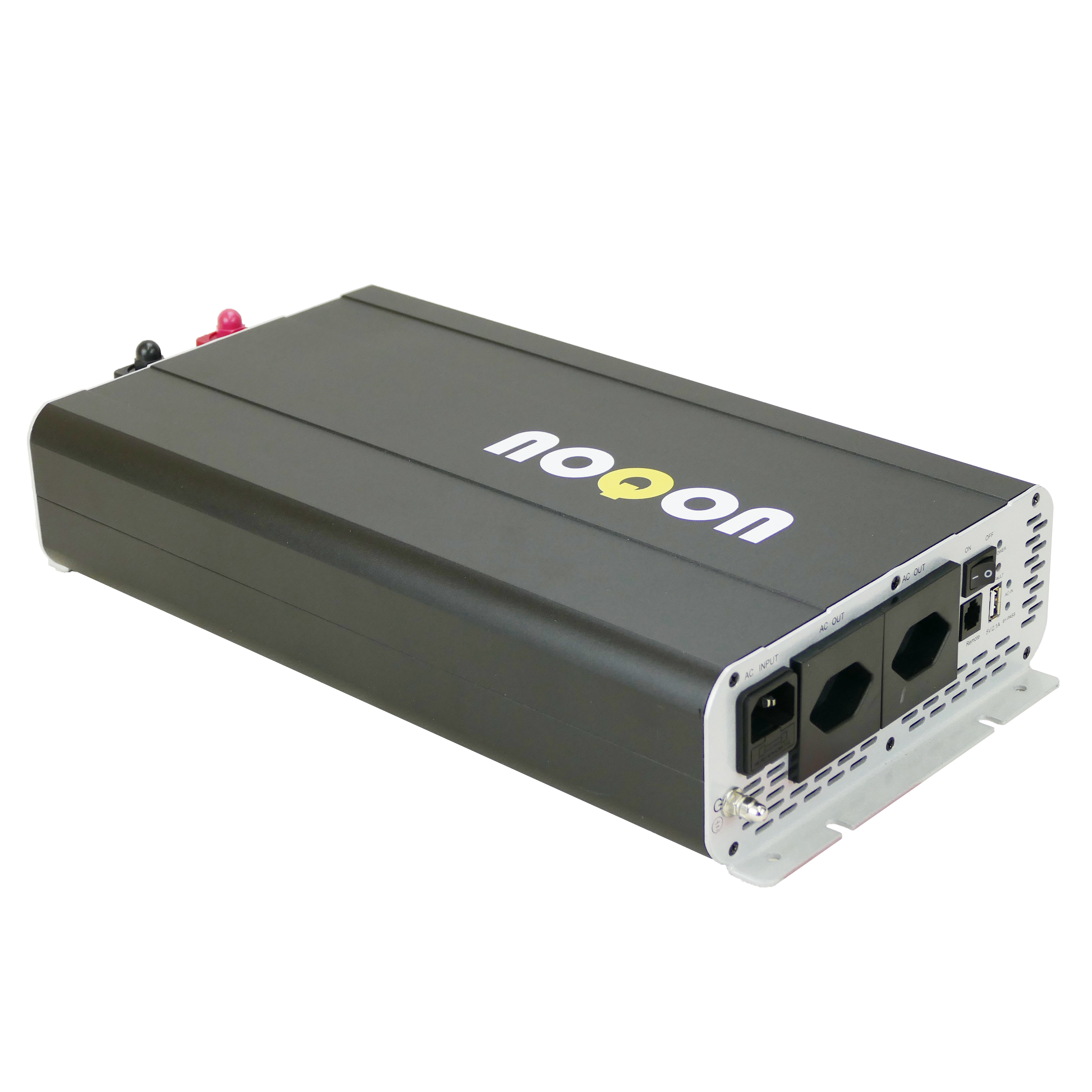 NOQON NSC2024-X 2000W/24V Sinus-Wechselrichter mit Ladegerät, NVS- und UVS-Funktion