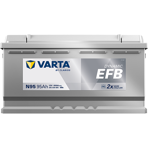 Varta N95 Dynamic EFB 595 500 085 Autobatterie 95Ah (Blue Dynamic) – Bild 4