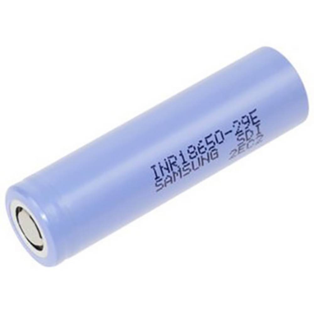INR18650-29E 18650 Zelle Li-Ion Akku ungeschützt flattop 3,7V 2900mAh Samsung Zellen