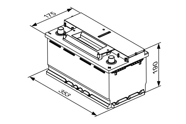 Bosch S4 E13 95Ah EFB Autobatterie 0 092 S4E 130 – Bild 5
