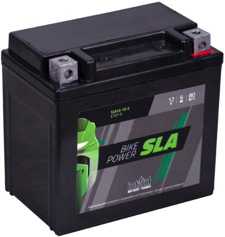 Intact SLA12-7Z-S Bike-Power SLA 6Ah Motorradbatterie (DIN 50616) YTZ7-S, YTZ7S, TTZ7S-BS