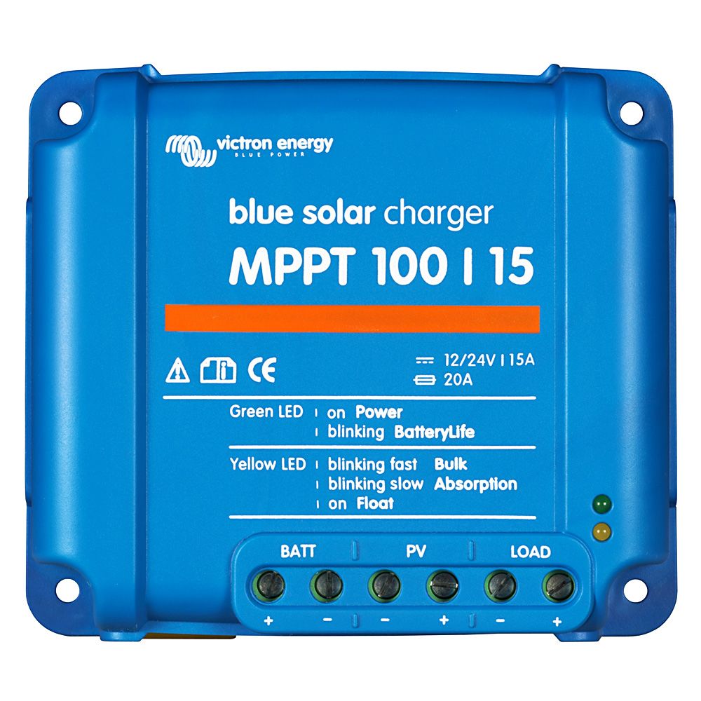 Victron BlueSolar 100/15 MPPT – Solar-Laderegler 12/24V 15A