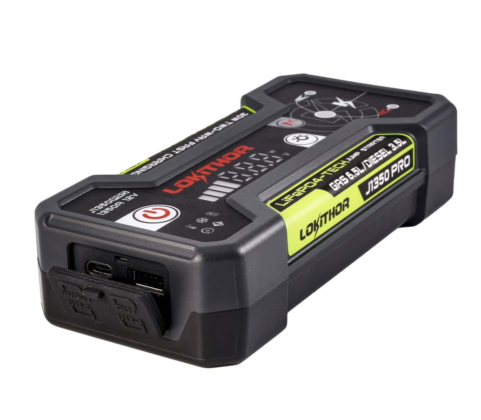 LOKITHOR J1350 Pro 12V LIFEPO4 Jump Starter 1350 Amps – Bild 6