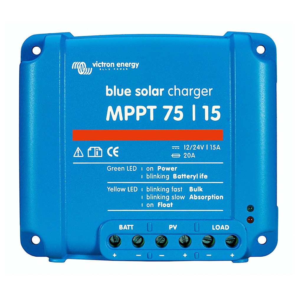 Victron BlueSolar 75/15 MPPT – Solar-Laderegler 12/24V 15A