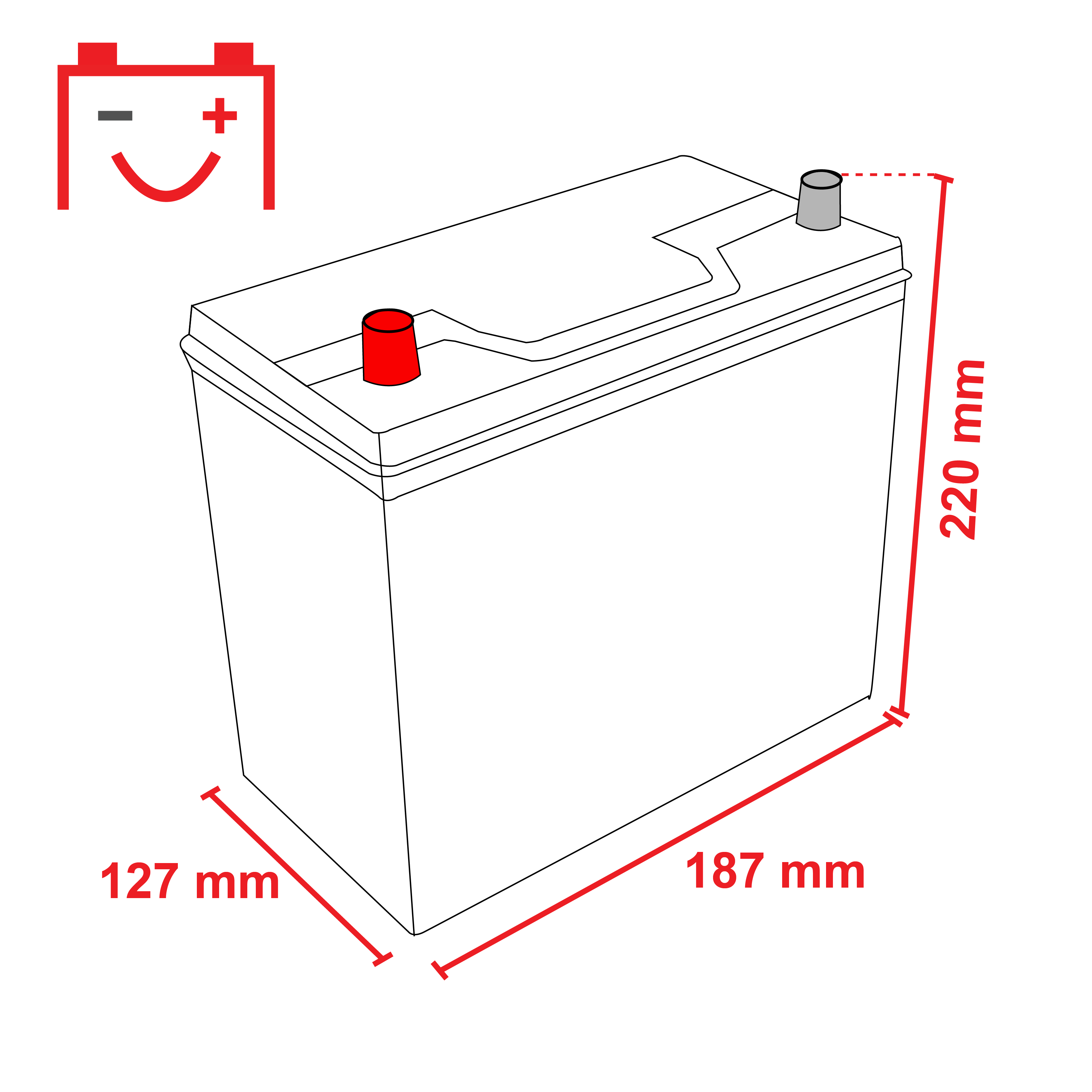 Bosch S4 019 40Ah Autobatterie 540 127 033