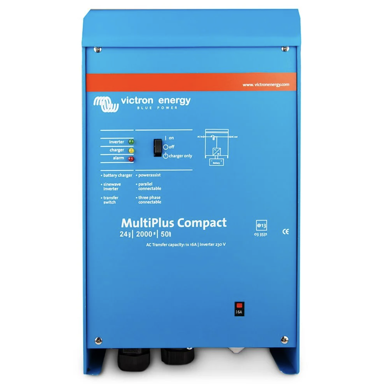 Victron MultiPlus Compact 24/2000/50-30 – Wechselrichter/Ladegerät 24V 1600W