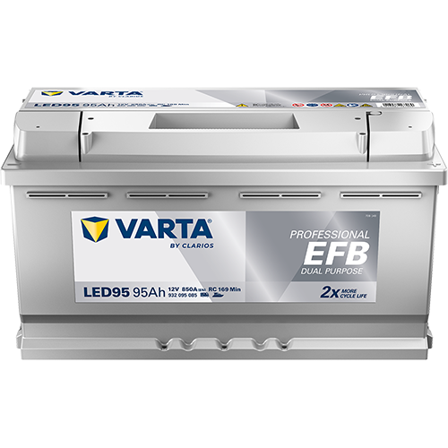 Varta LED95 Professional EFB 95AH Batterie