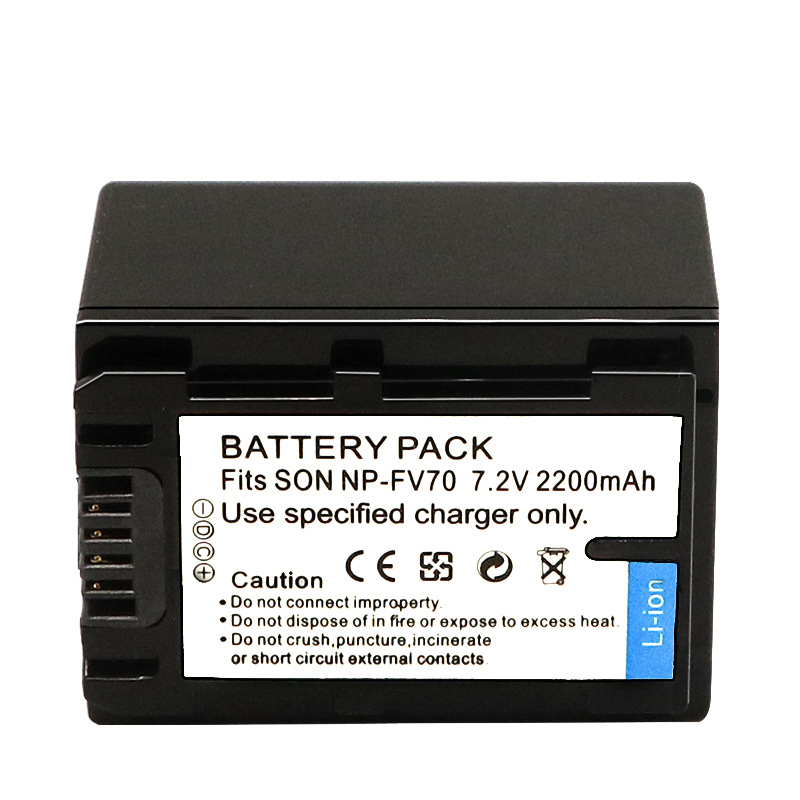 Acconic Photon Series NP-FV70 Ersatz Akku für Sony NP-FV70 DCR DCR SR21E – Bild 2