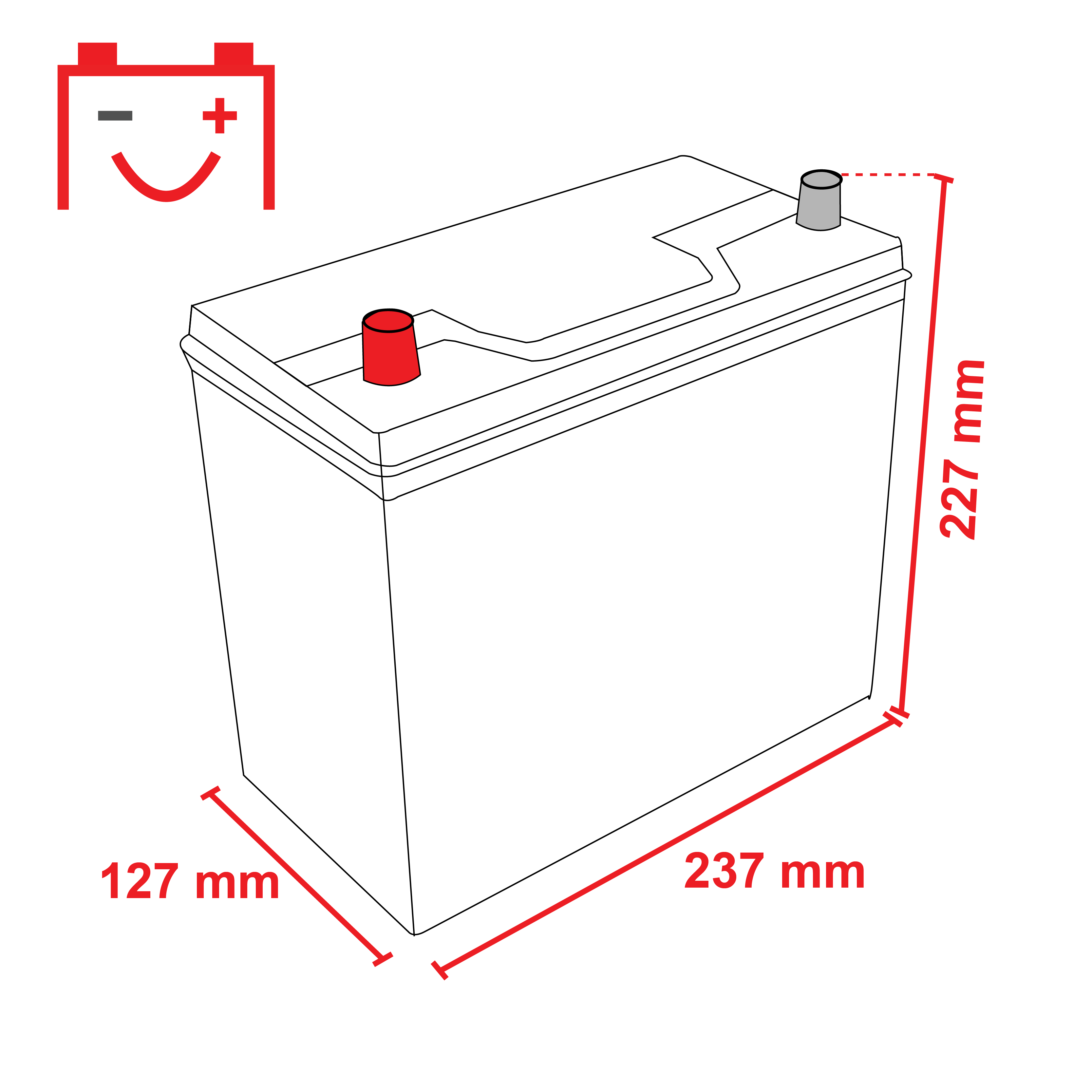 Voltic VP54524 Perfomance 47Ah Autobatterie 545 158 033