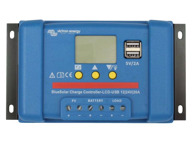 Victron BlueSolar 20A PWM Solar-Laderegler 12V/24V Batterie