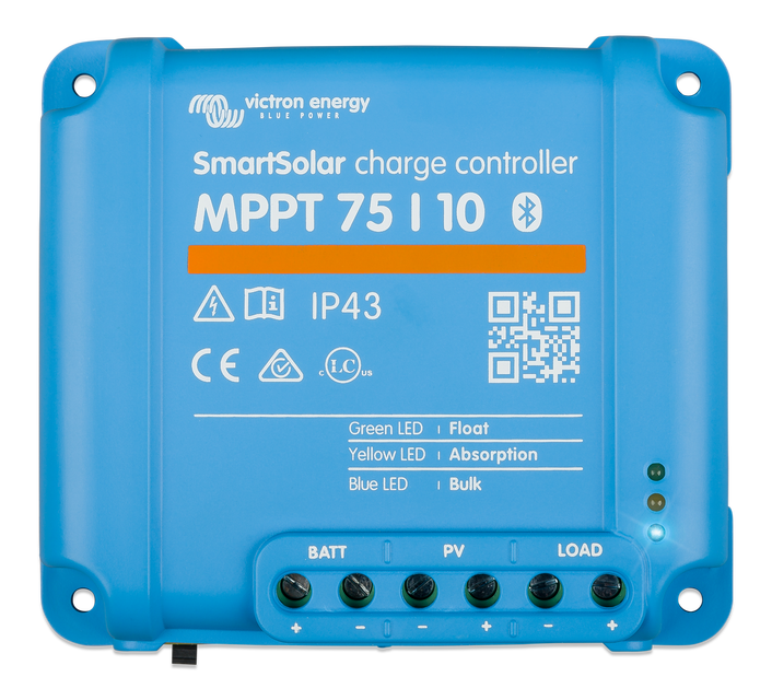Victron SmartSolar 75/10 MPPT Solar-Laderegler 12V/24V Batterie