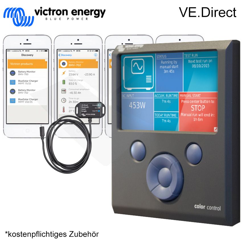 Victron BlueSolar 100/20 MPPT – Solar-Laderegler 12/24/48V 20A – Bild 2