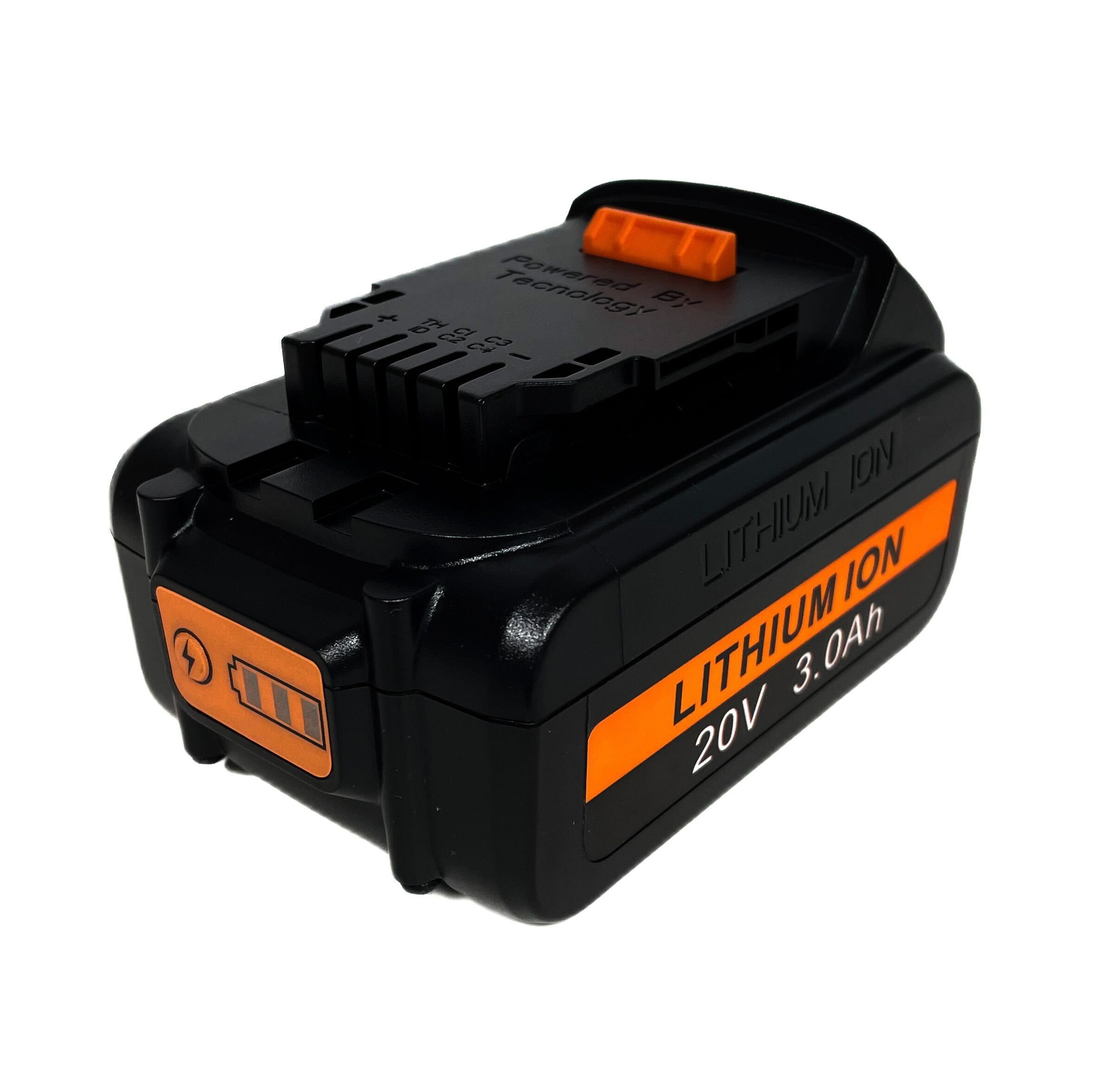 Acconic Werkzeug Akku f. Dewalt DCB206, DCB180-185, DCB200-206 18V-20V Li-ion 3Ah – Bild 3