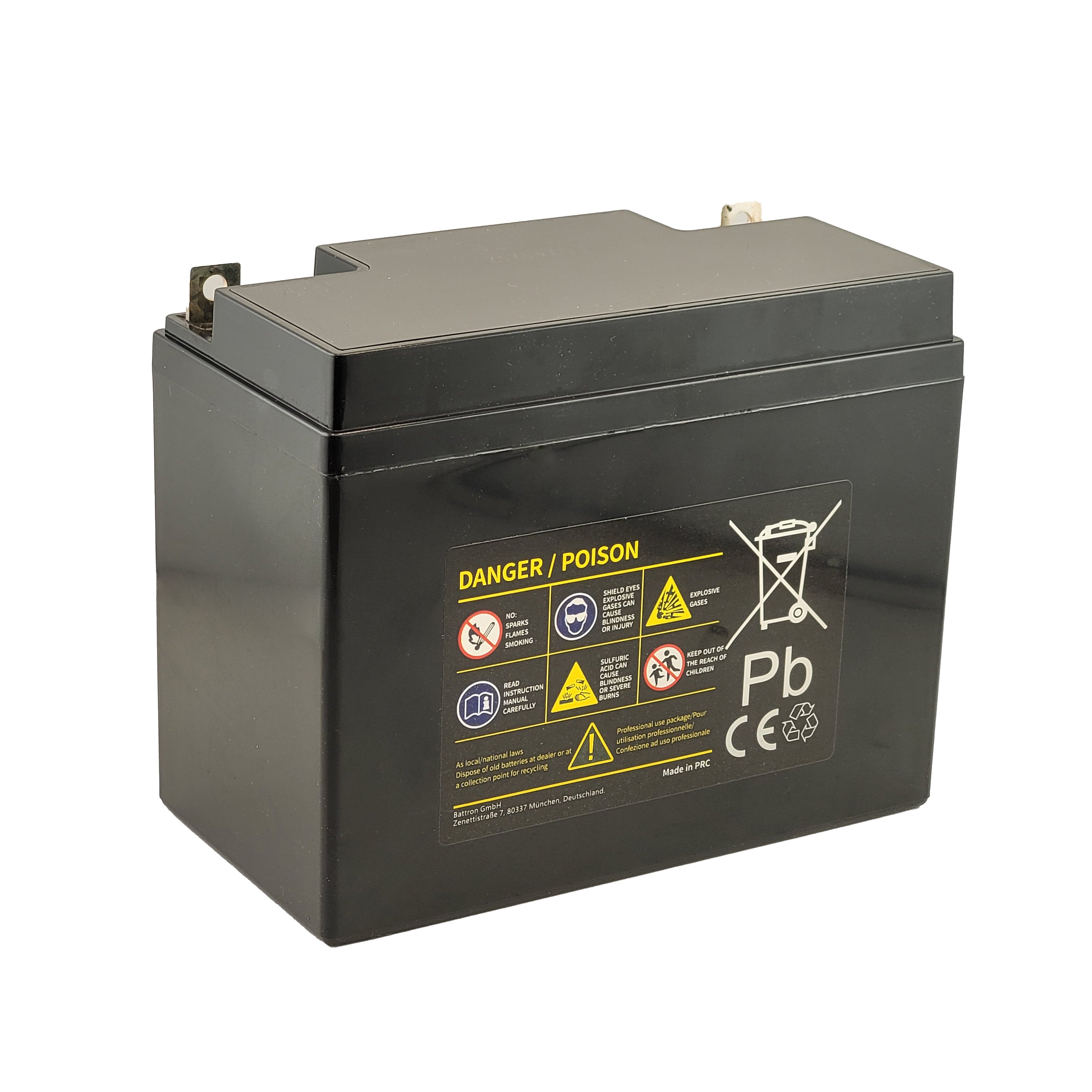 Acconic HP20-6 Hi-Life Power AGM 6V 20Ah Bleiakku – Bild 2