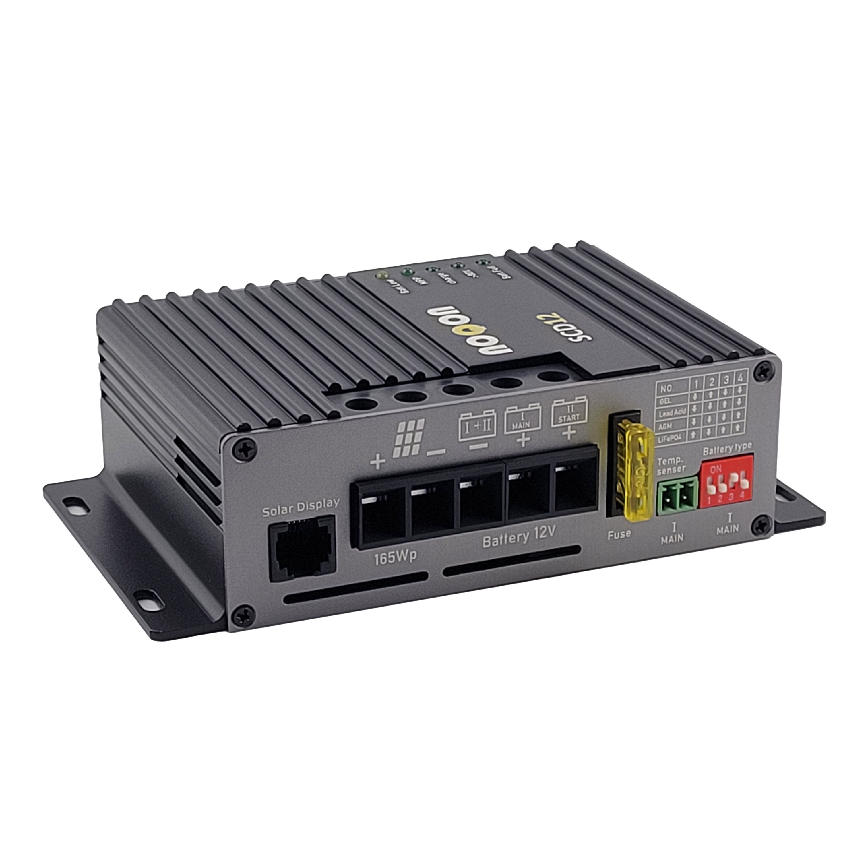 NOQON SCD12 MPPT Solar-Laderegler Dual 12V 165Wp 50V 12A – Bild 3