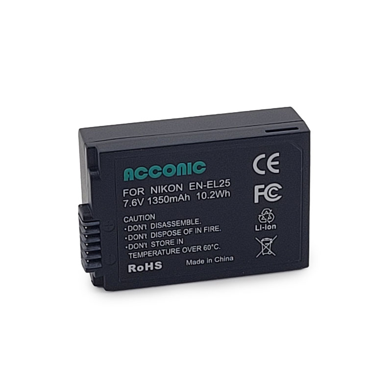 Acconic Photon Series EN-EL25 Ersatz Akku für EN-EL25 f. Nikon Z30 Z50 Z fc – Bild 3