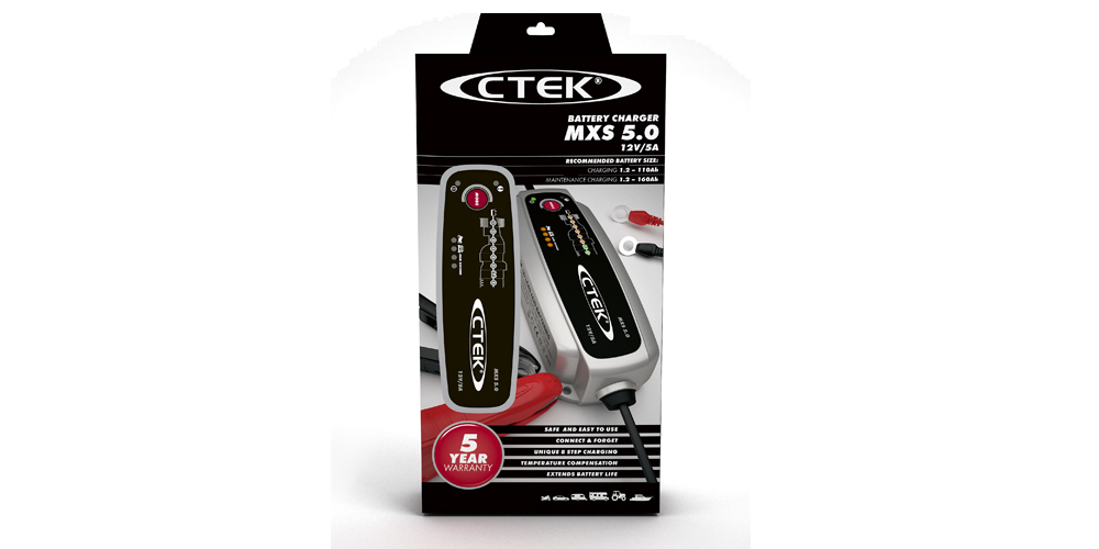CTEK MXS 5.0 5A/12V Batterieladegerät (CH Stecker) – Bild 4