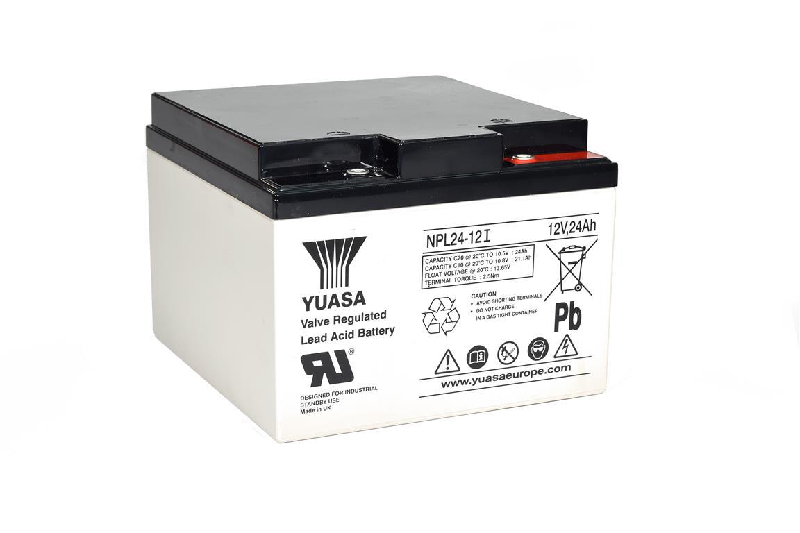 Yuasa NPL24-12I 12V 24Ah USV-Batterie - Longlife
