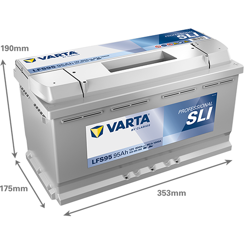 Varta LFS95 PROFESSIONAL SLI 930095080 95Ah – Bild 2