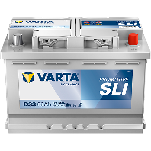 VARTA D33 ProMotive Heavy Duty 566 047 051 LKW-Batterie 66Ah