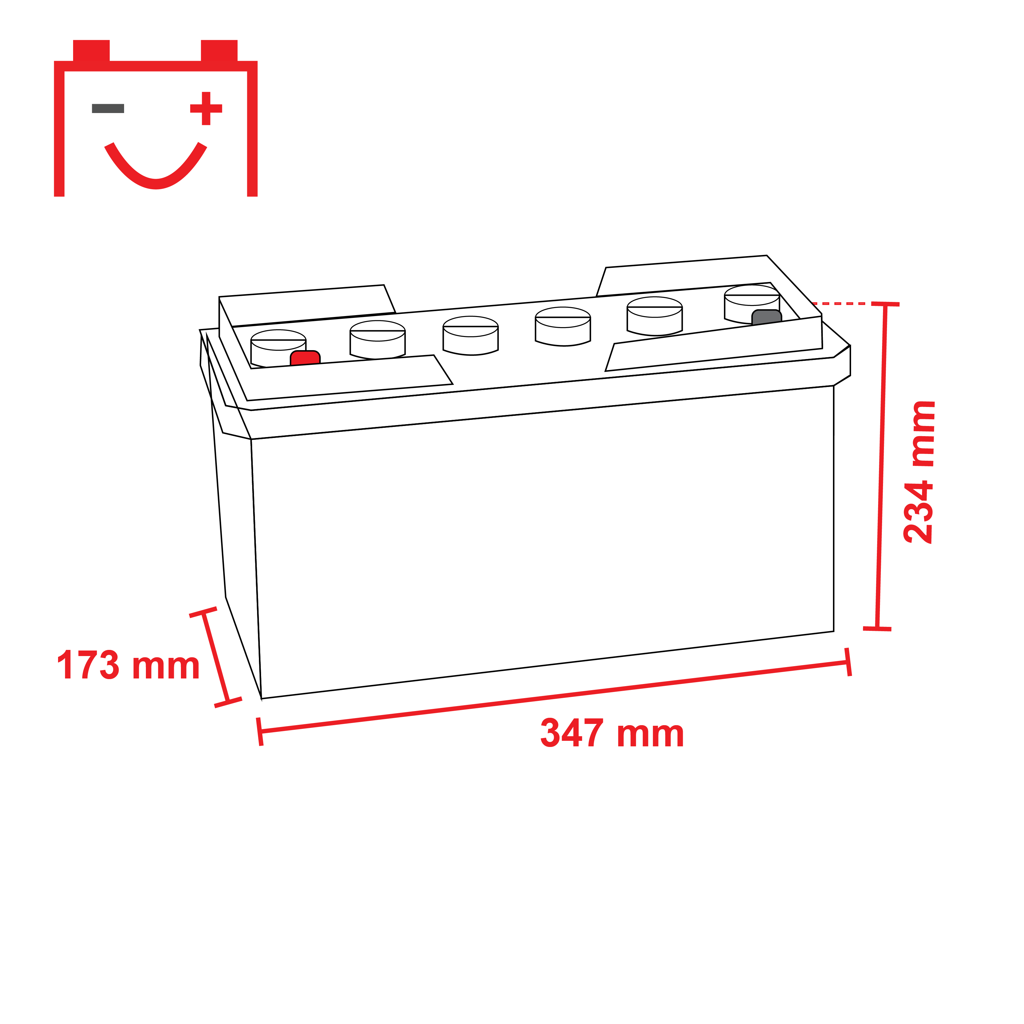 VARTA I5 ProMotive Heavy Duty 610 048 068 LKW-Batterie 110Ah