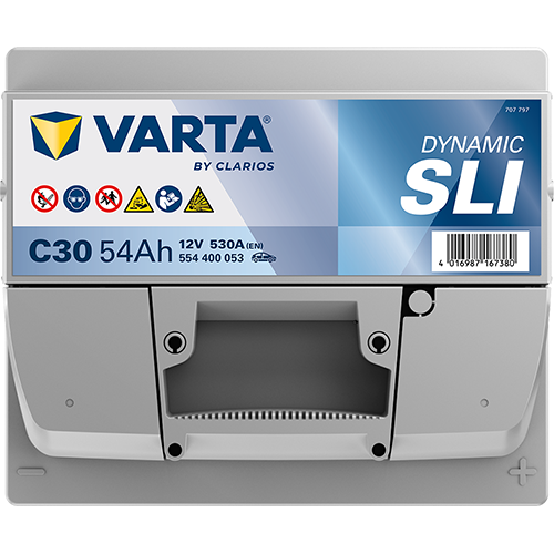 Varta C30 Dynamic SLI 554 400 053 Autobatterie 54Ah (Silver Dynamic) – Bild 5
