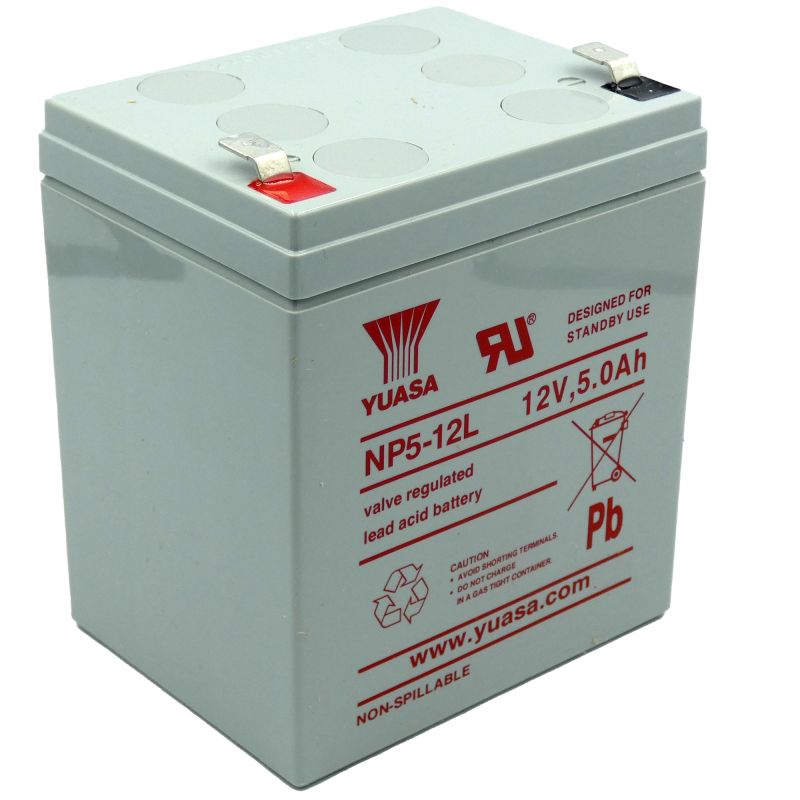 Yuasa NP5-12L 12V 5Ah USV-Batterie – Bild 3