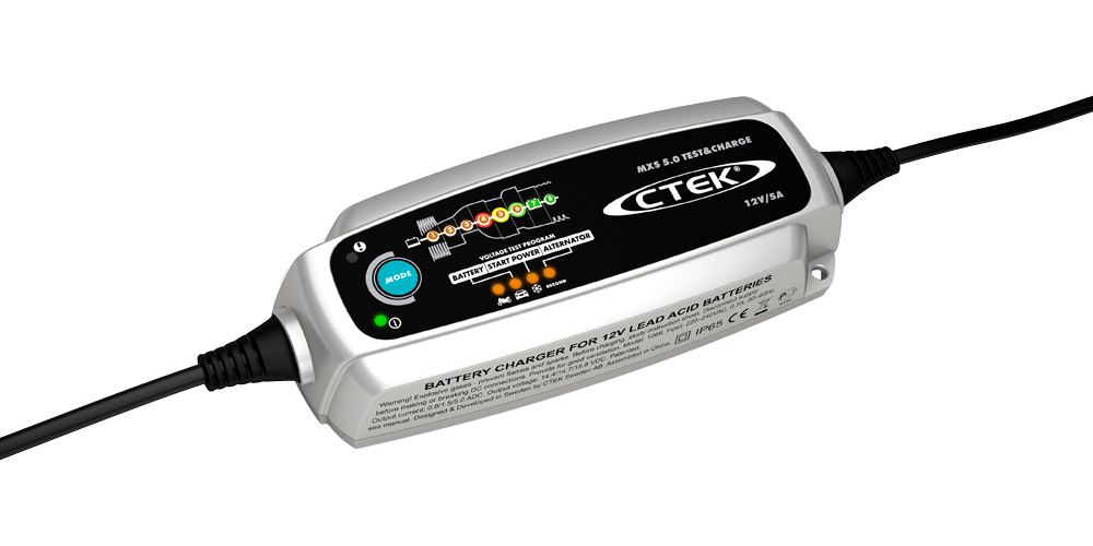CTEK MXS 5.0 Test & Charge Batterieladegerät – Bild 3