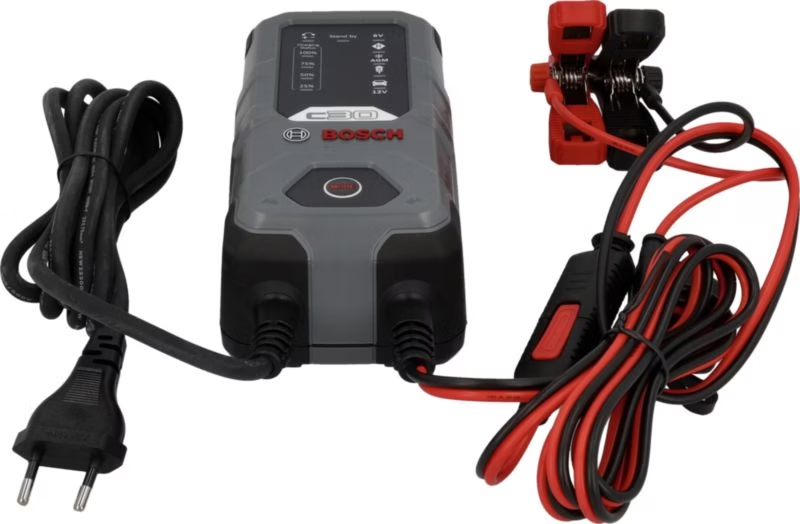 Bosch C30 Batterieladegerät 3.8A 6V&12V – Bild 2