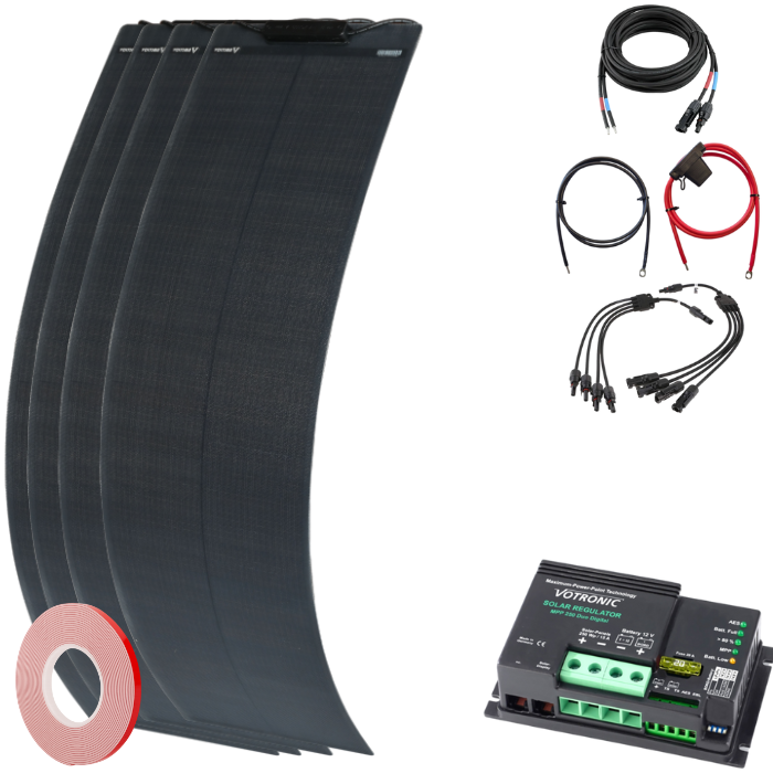 Marine Solar-Set LARGE - ohne Batterie