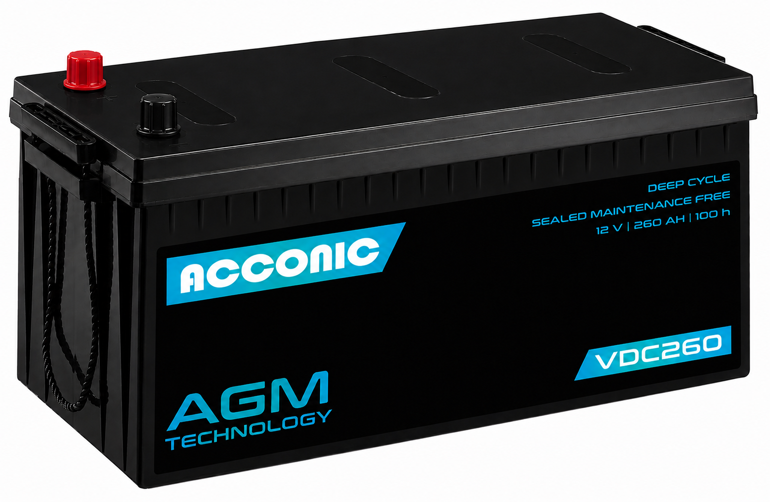 ACCONIC VDC260 Deep Cycle AGM 260Ah Batterie