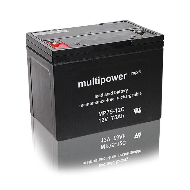 Multipower-MP75-12C-75Ah-AGM-Batterie
