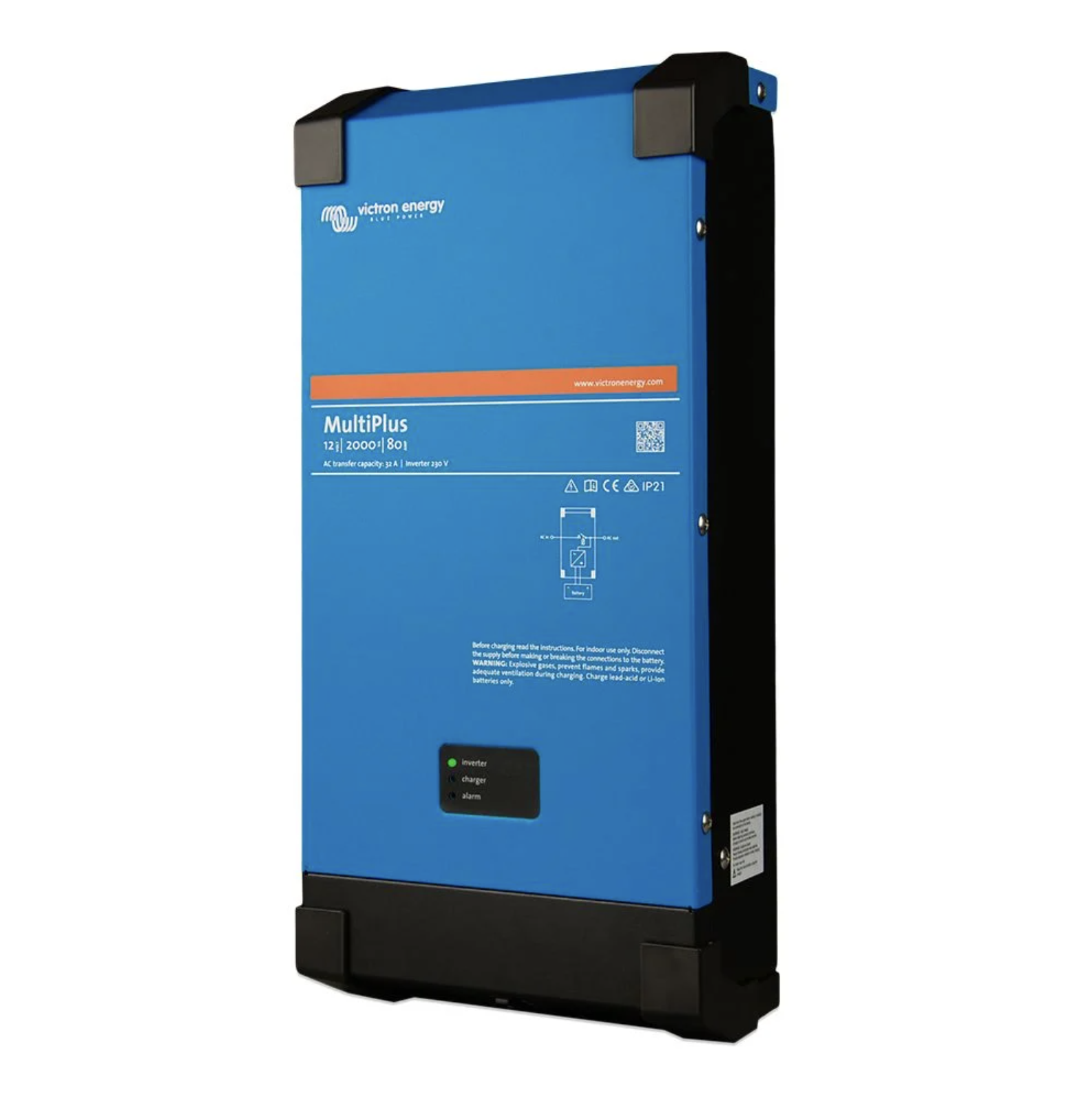 Victron MultiPlus 12/2000/80-32 – Wechselrichter/Ladegerät 12V 1600W – Bild 3