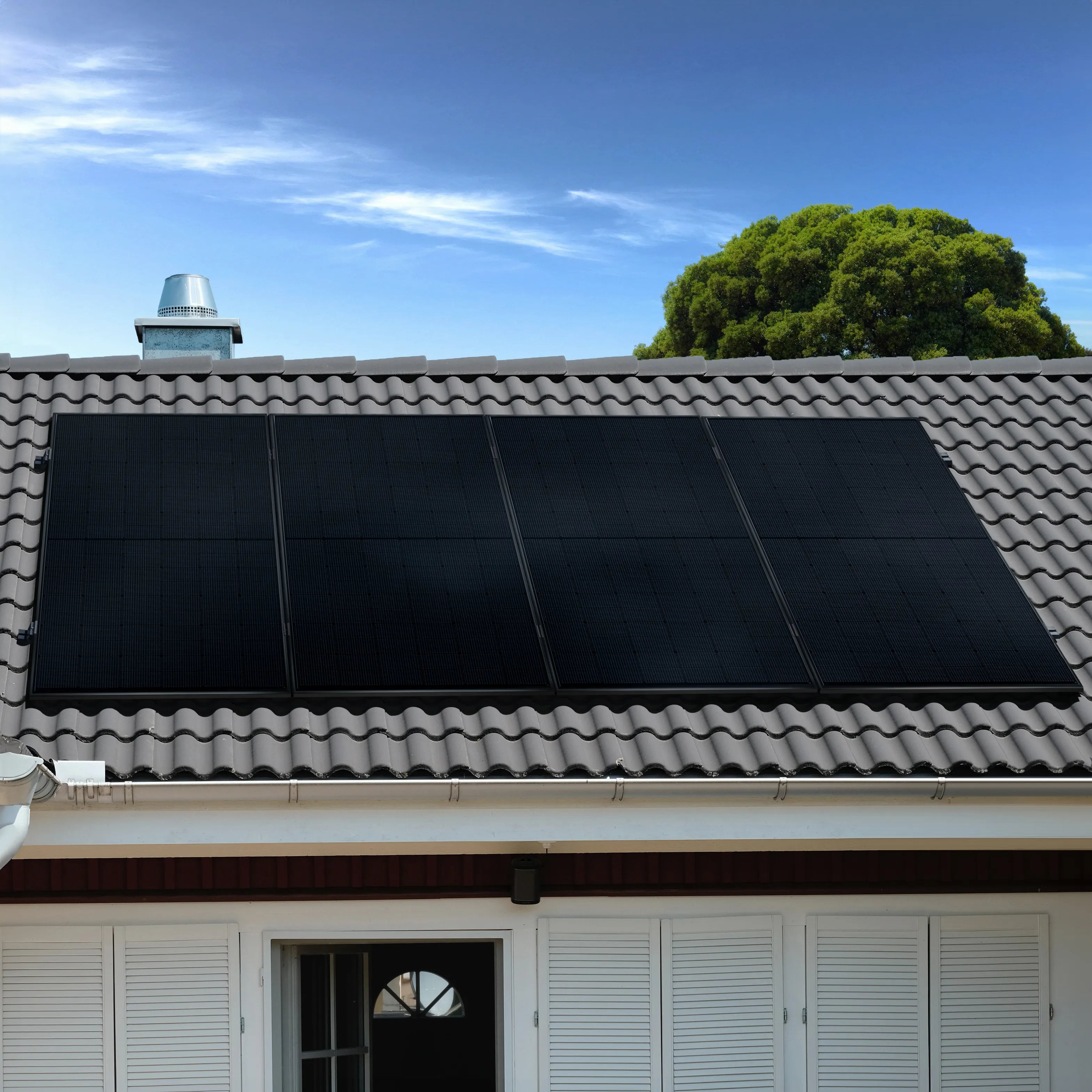 Solar Montage-Set Ziegeldach hohe Schneelast - für 4 Module – Bild 2