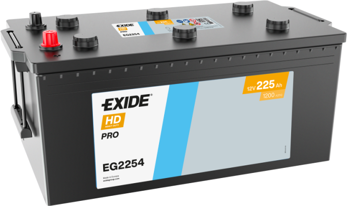 Exide EG2254 HD PRO 225Ah LKW-Batterie