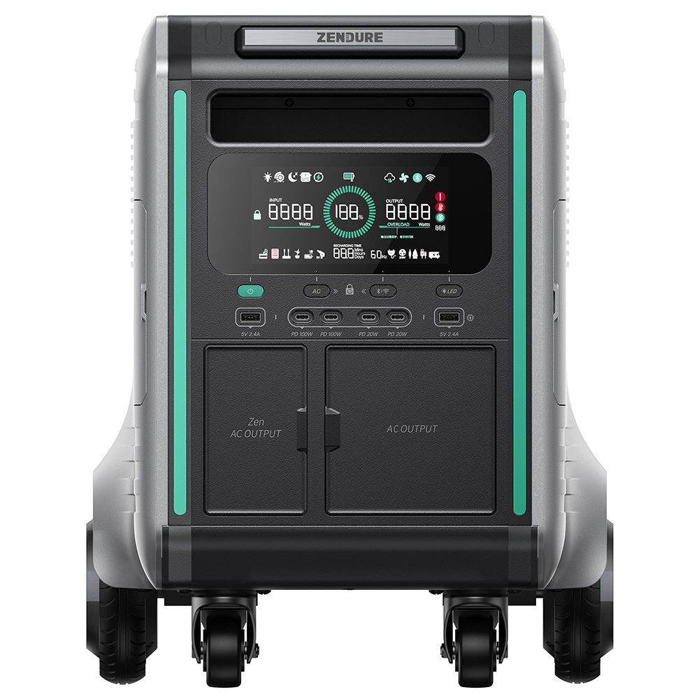 Zendure SuperBase V6400 Powerstation 6438Wh Semi-Solid-State – Bild 2