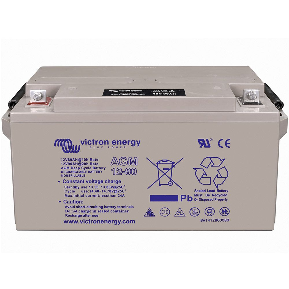 Victron AGM 12V 90Ah – Deep-Cycle Batterie – Bild 2
