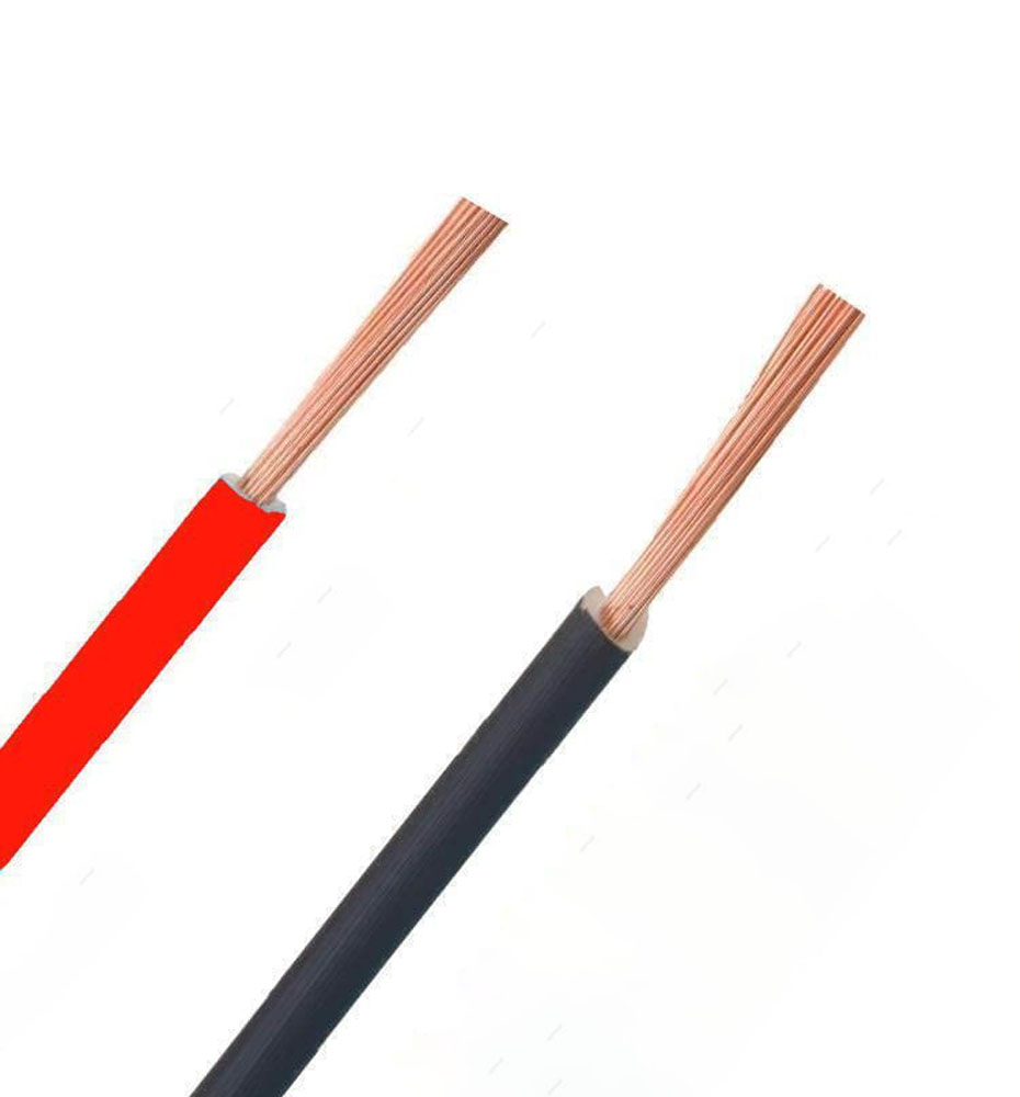 VOLTIMA Kabelsatz H07V-K feindrähtig (Rot & Schwarz) – Bild 2